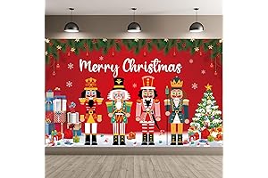 Nutcracker Xmas Party Christmas Nutcracker Decorations Photo Booth Backdrop