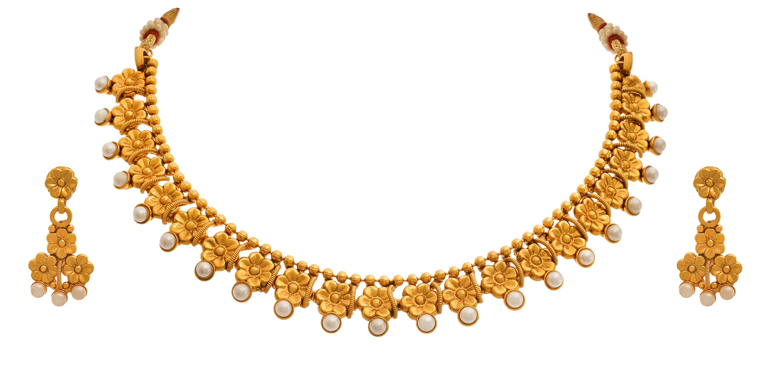 See full amazon price history chart for JFL - Jewellery for Less Traditional Ethnic One gm Gold Plated Floral Flower Pearls Designer Necklace Set with Earring for Women and Girls,Valentine JFL - Jewellery for Less Traditional Ethnic One gm Gold Plated Floral Flower Pearls Designer Necklace Set with Earring for Women and Girls,Valentine (B076ZJYF7W) Amazon Price History, Amazon Price Tracker