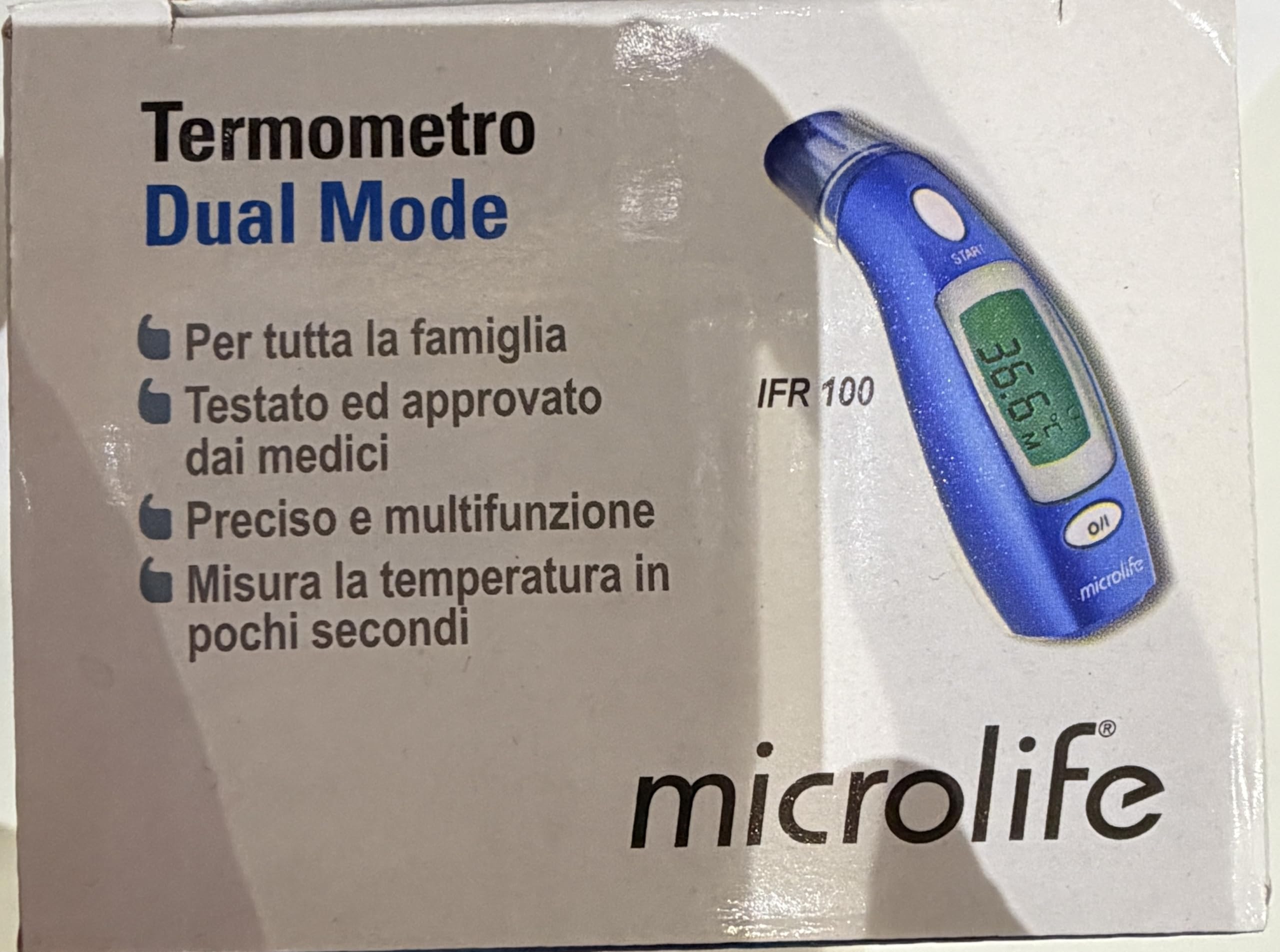 Termometro Dual Mode digitale preciso e veloce