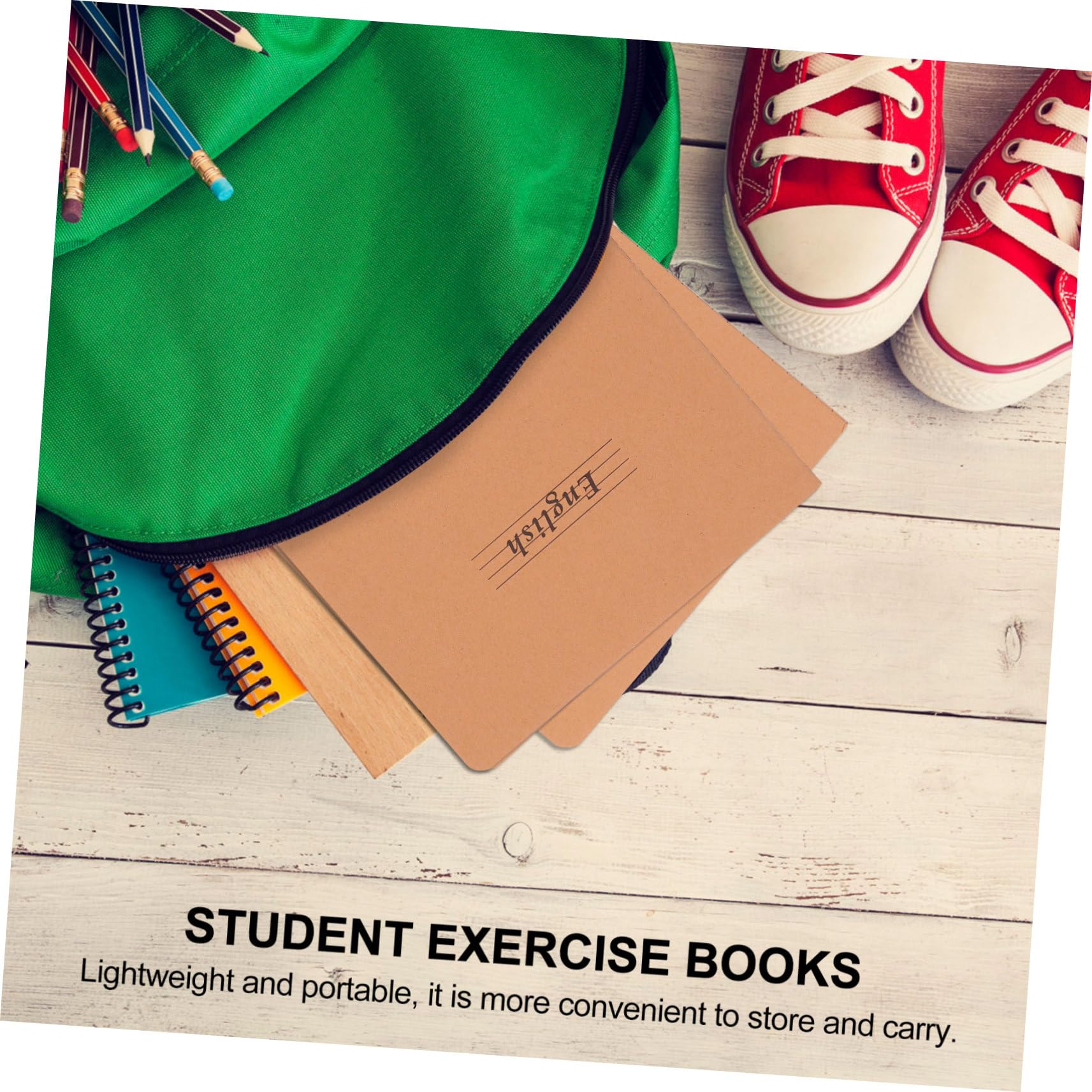Artibetter Quaderni di Inglese 10 Pezzi in Carta, Notes Taking Books | Student Stationery, Quaderni per Scuola Media, Home Books, Handwriting Books, Back To School Party