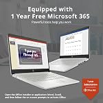 HP Premium 14" Stream HD BrightView Laptop, Intel Celeron N4120 Processor, 8GB RAM, 64GB eMMC, Webcam, Intel UHD Graphics, Bluetooth, WiFi, 1 Year Office 365, Win 11 s, Silver, 32GB Hotface USB Card