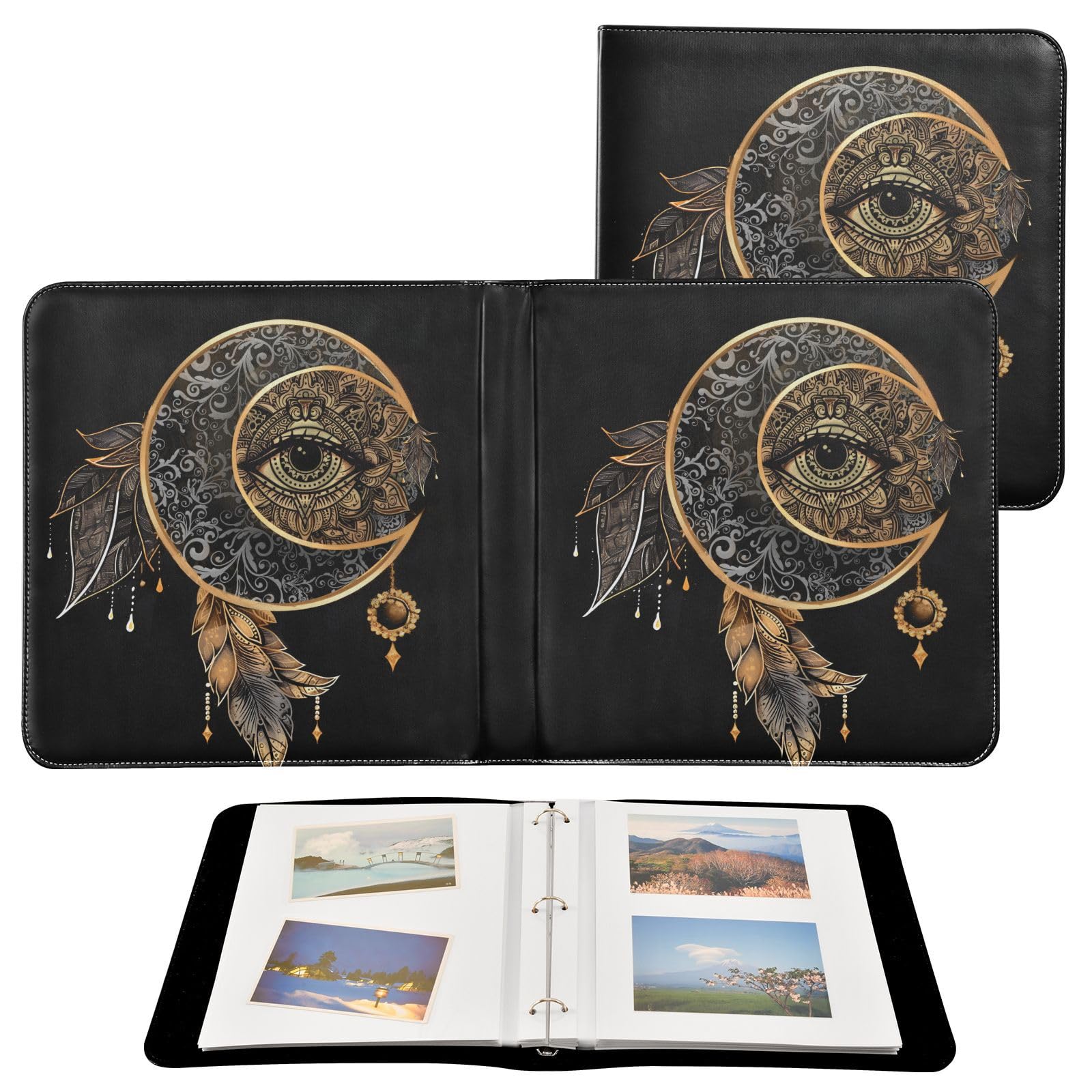 Amazon.com: ALAZA Crescent Moon Dreamcatcher Witchy Large Photo