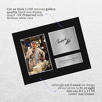 Amazon.com: HWC Trading Christopher Lloyd Back to the Future Doc Amazon.com: HWC Trading Christopher Lloyd Back to the Future Doc