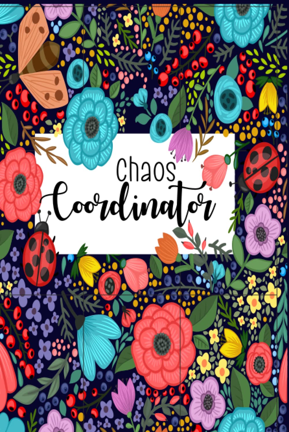 Chaos Coordinator: Simple Daily To-Do Lists with 3 Top Priorities, Time Schedule, Dot Grid Matrix Organizer