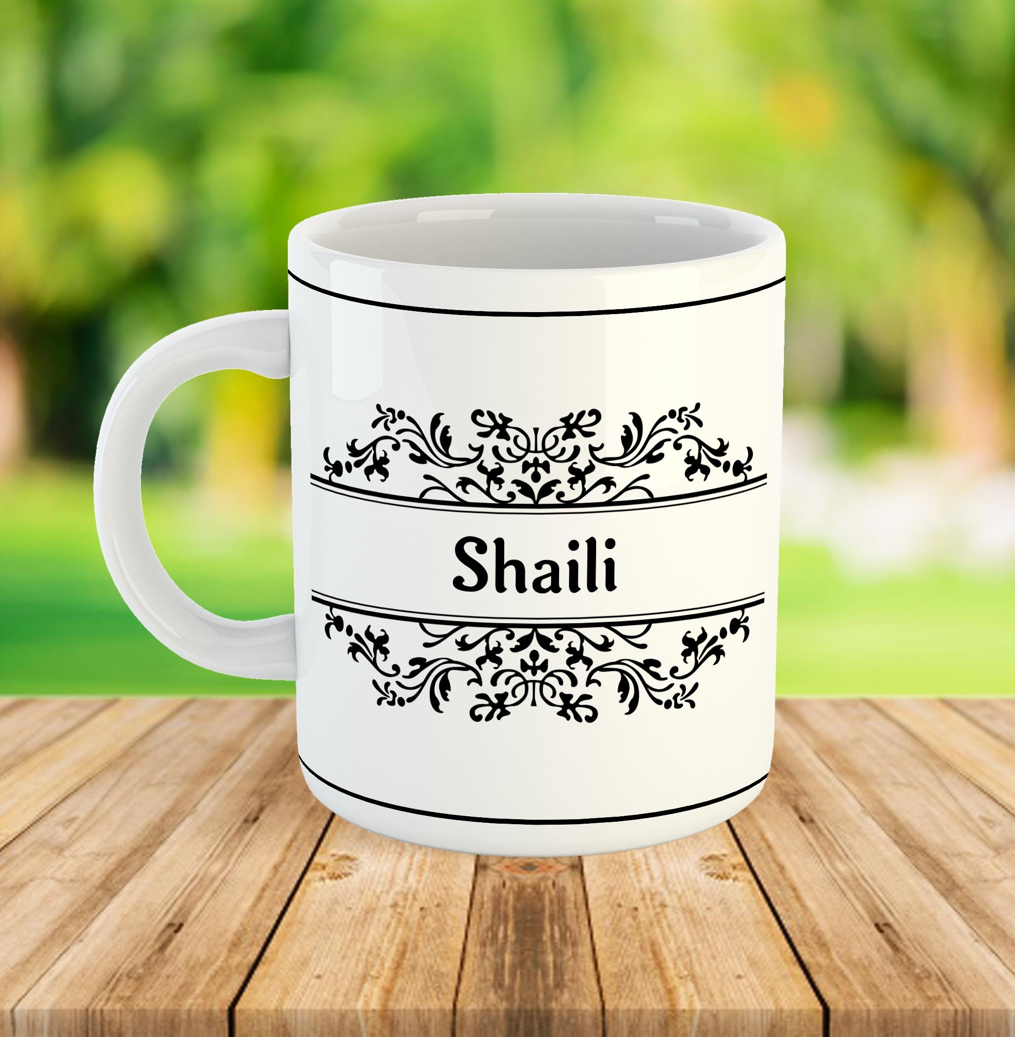 FABTODAY™ Ceramic Mug - Name - Shaili