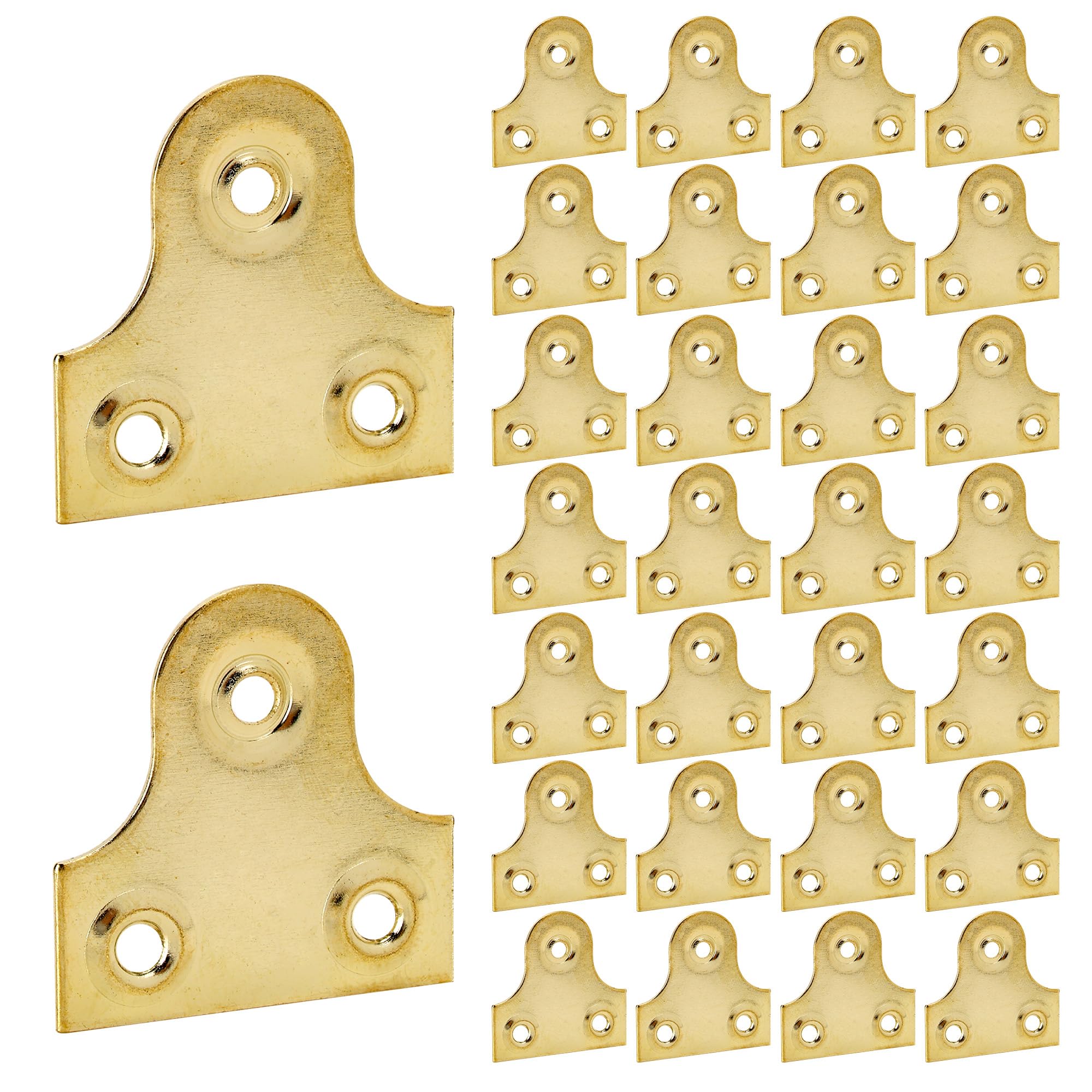 Plaque de fixation pour cadre photo et aménagement d'armoires lot de 100