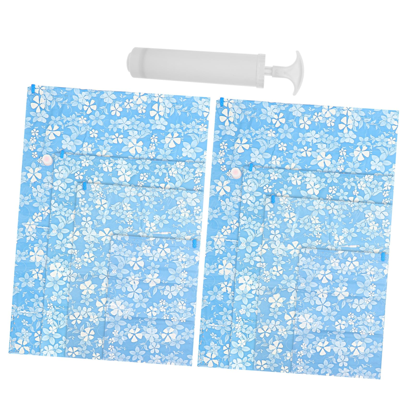 Bolsa de Compresión al Vacío 11 Piezas Pa·pe Azul Floral