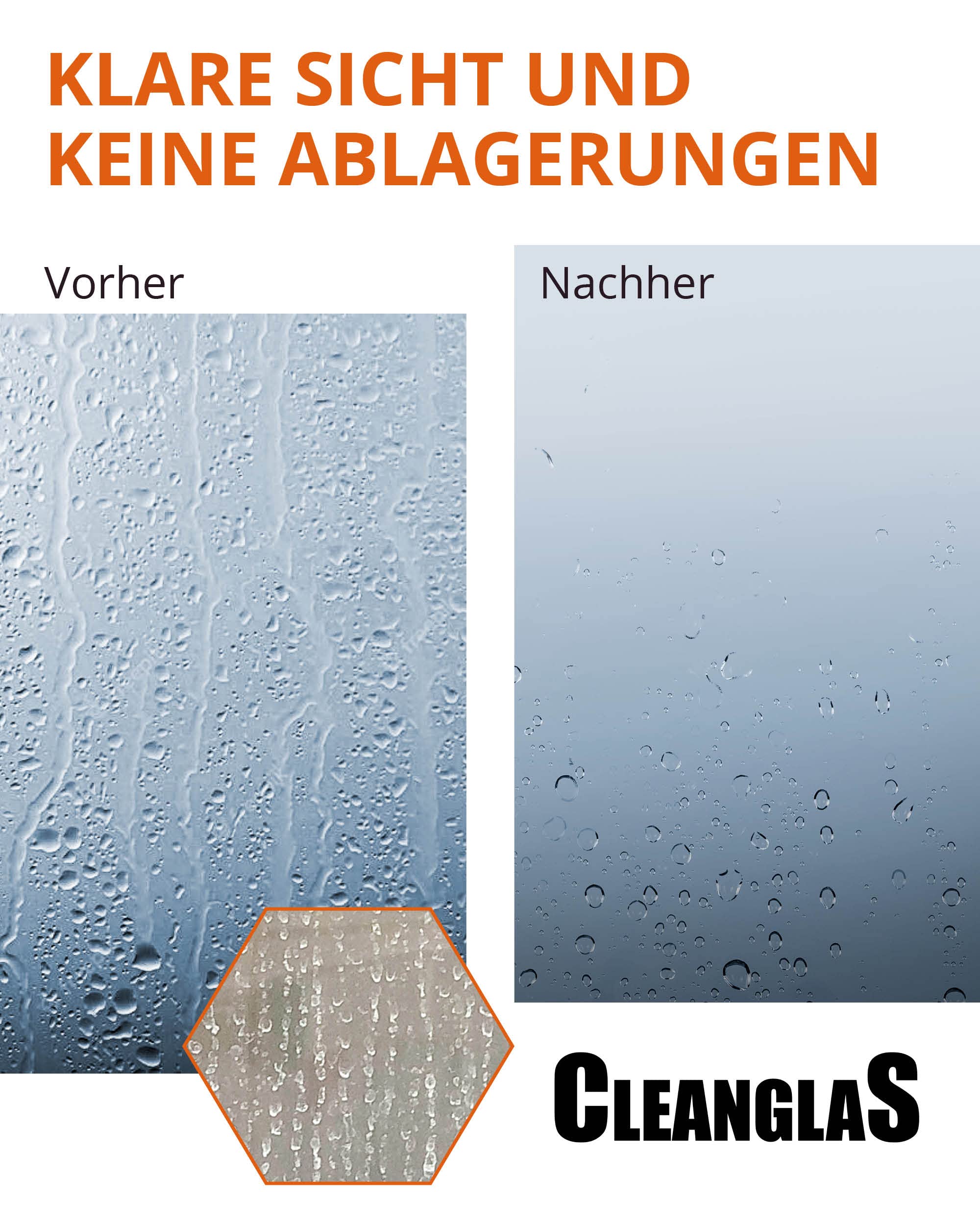 Scheibenversiegelung Auto mit Instant Effekt Technologie I Regenabweiser Autoscheiben durch Lotuseffekt I 30 ml bis 10 x Anwendung I Autoscheiben Versiegelung I Nano-Glasversiegelung Auto