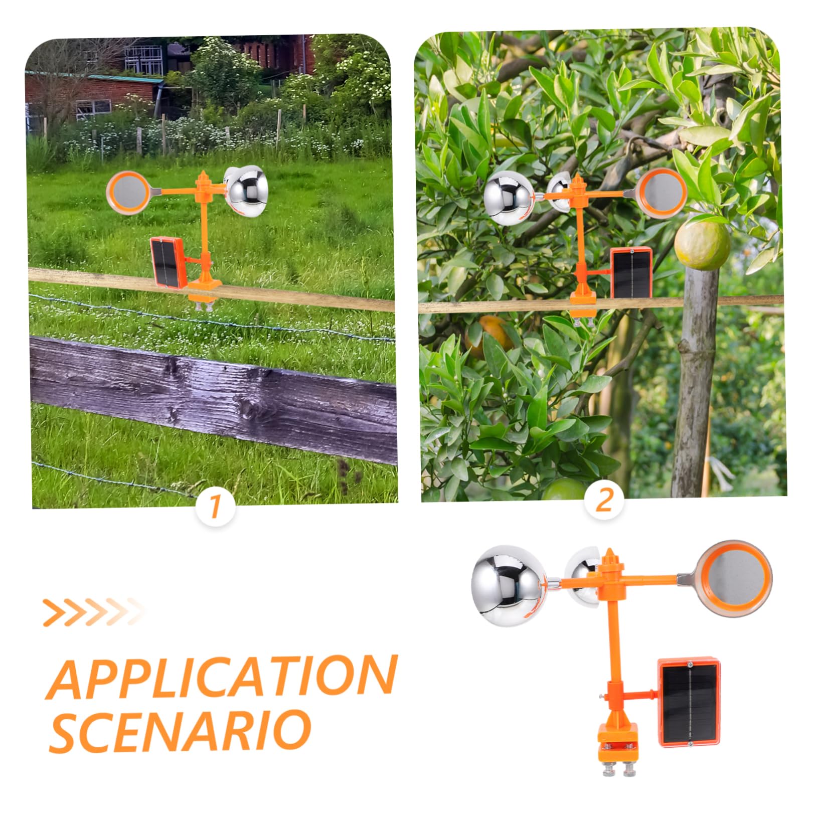 SUPVOX 2 Piezas De De Viento Paloma Gaviota Cuervo Susto Cometa Espantapájaros Elementos Disuasorios Impermeable Pájaro De La Energía Eólica Exterior Sensor El Plastico