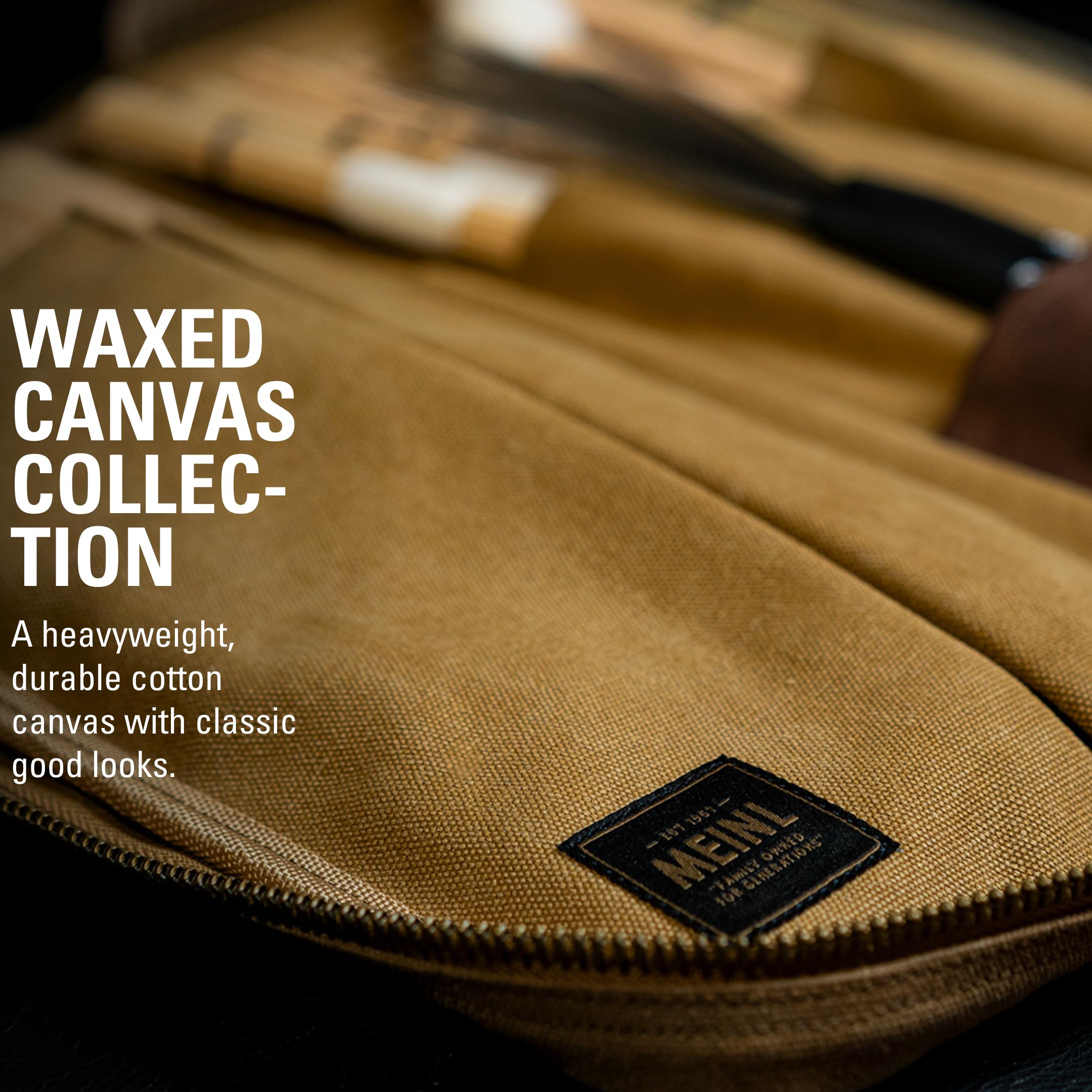 Meinl Cymbals Borsa per bacchette – Collezione tela cerata – per bastoni, mazzuoli, spazzole e aste, tessuto resistente con tracolla e ganci per tom, garanzia di 2 anni (MWSKH)