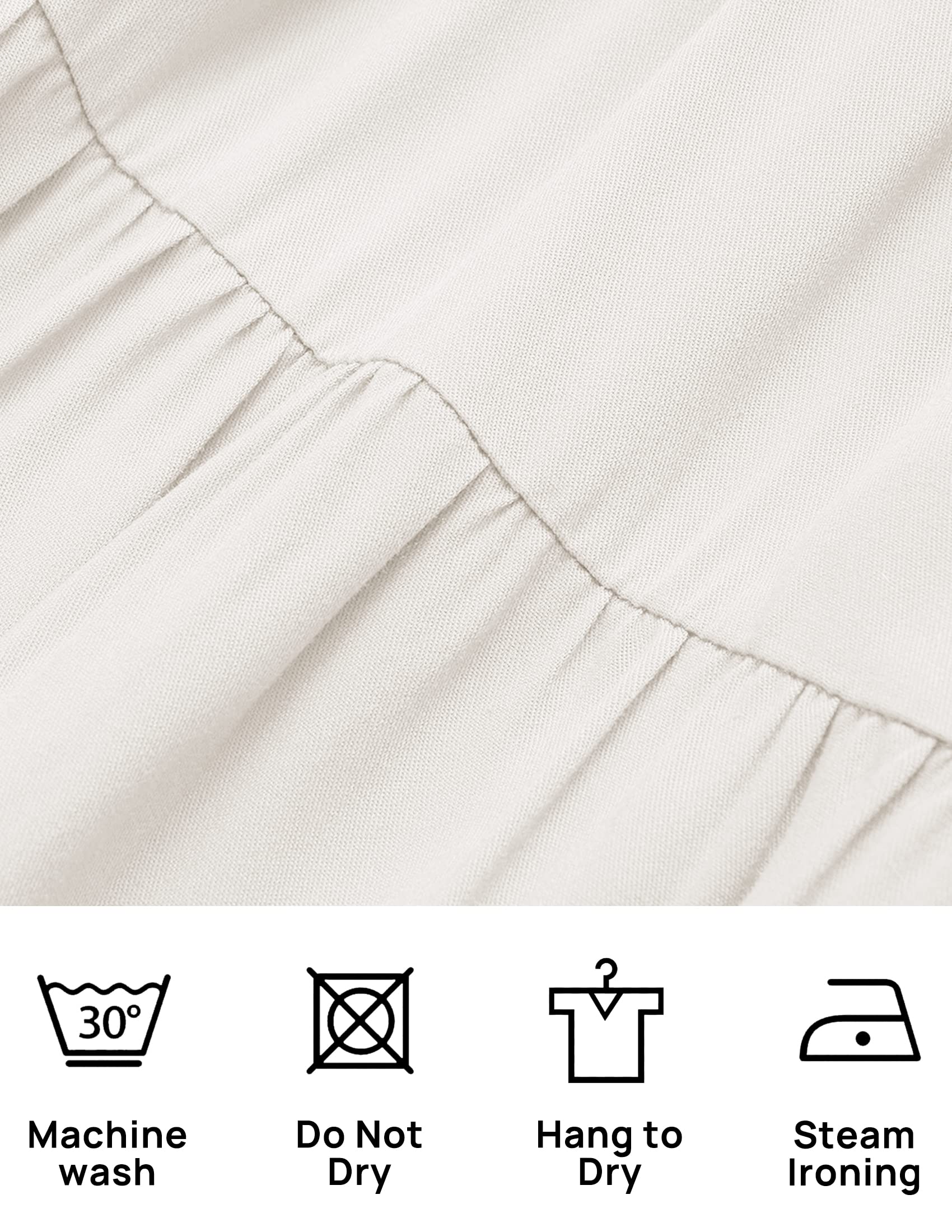 ZESICA Women's 2025 Summer Spaghetti Strap Sleeveless Square Neck Ruffle A Line Swing Mini Dress