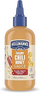 Hellmann's Sauce For A Delicious Condiment, Dip and Dressing Creamy Chili Honey Gluten Free, Dairy Free, No Artificial Fla...