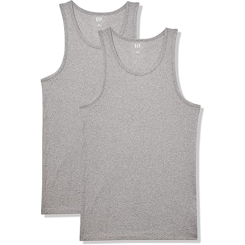 GAP Men's 2-Pack Ribbed Tank