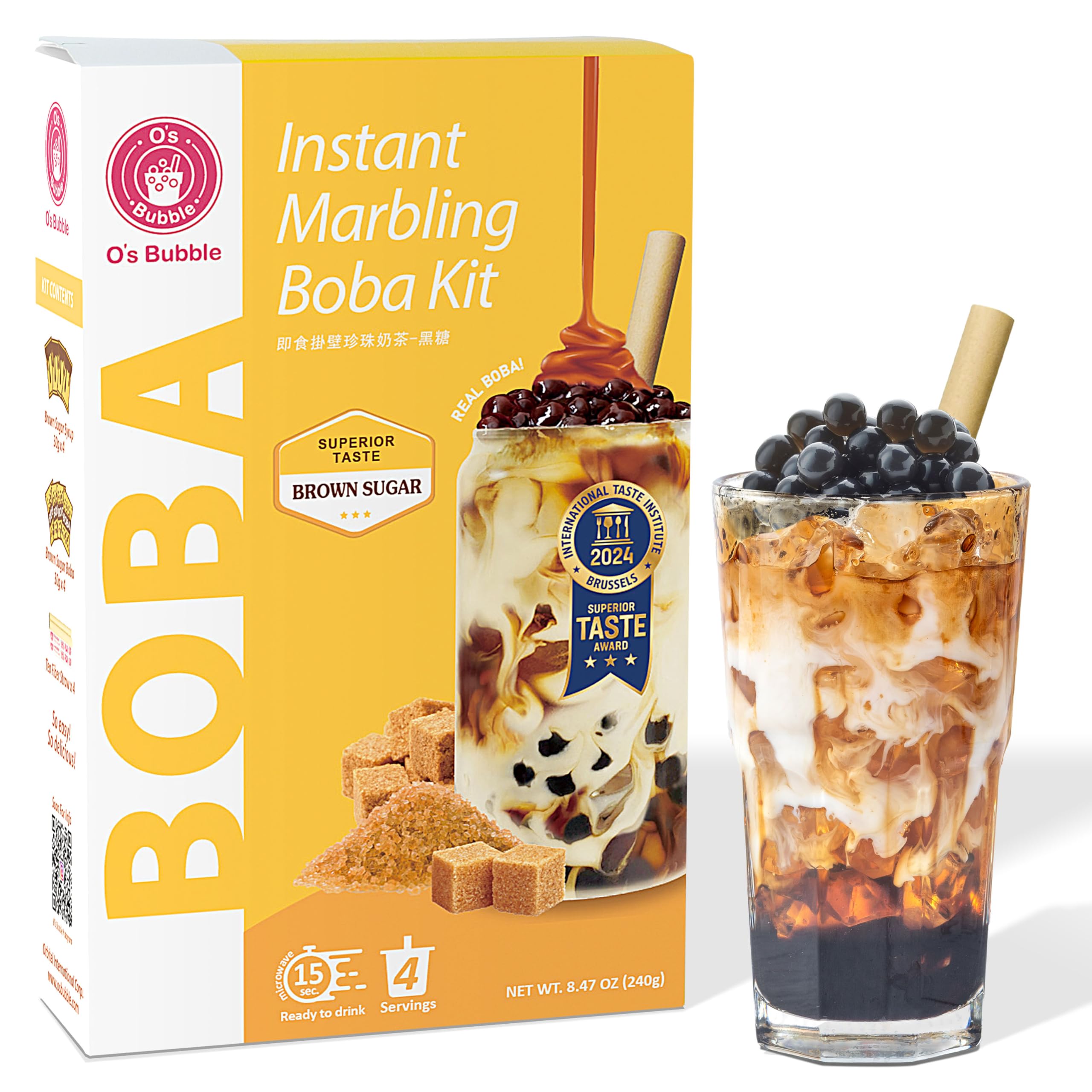 Instant Marbling Boba Kit