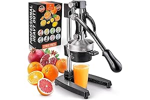 Zulay Kitchen Cast-Iron Lemon Smasher Machine