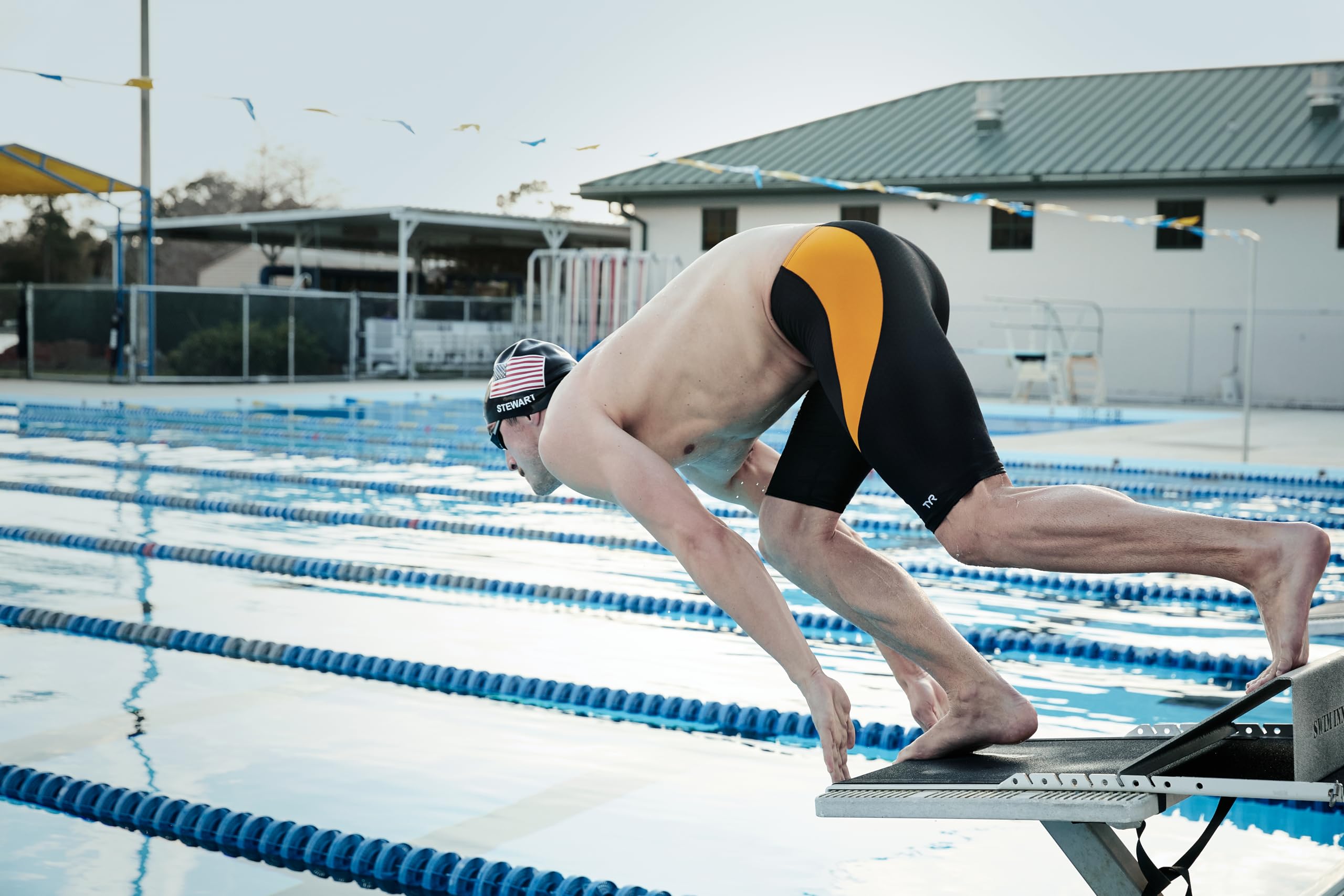 TYR Durafast Elite Curve Splice Jammer Bañador Bañador para Hombre Hombre