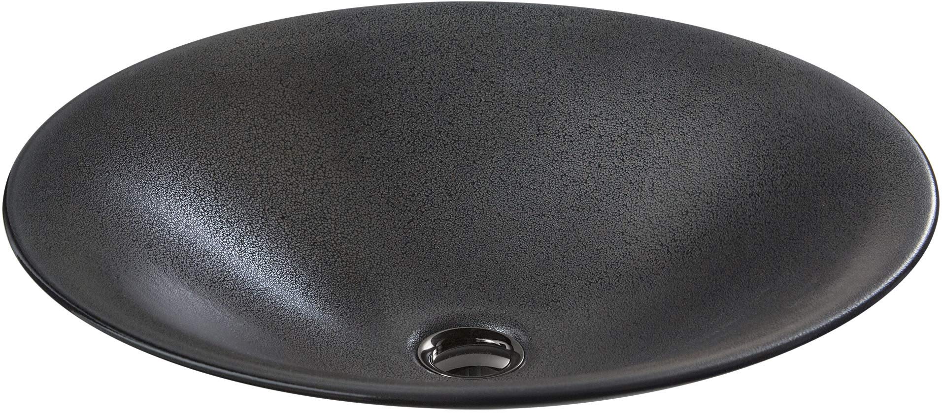 Kohler 77714-TB2 Shagreen on Carillon Wading Pool-Lavello da Bagno Rotondo, Perla di Ebano