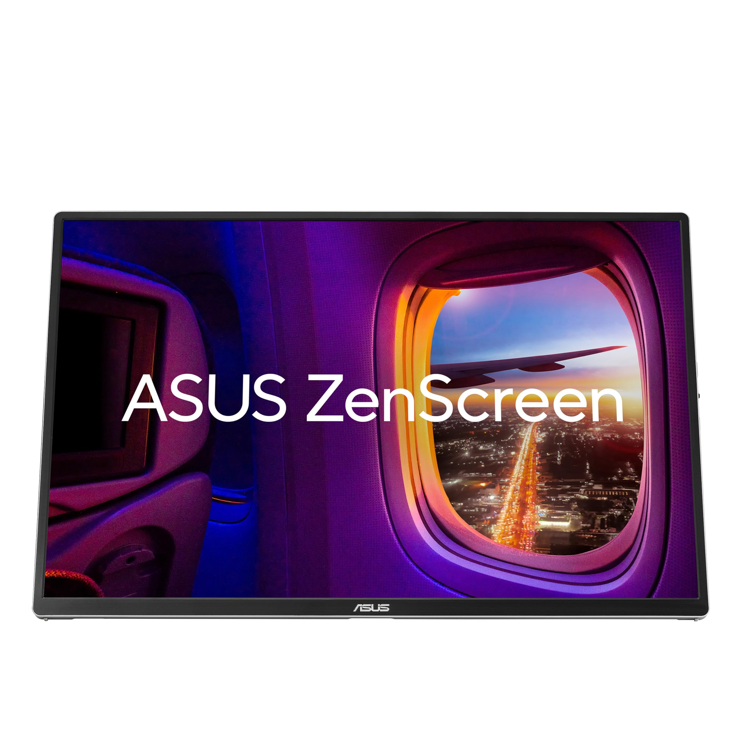 ASUS ZenScreen MQ16FC 15.6 Zoll WUXGA OLED Portable Monitor | Auto-Rotate, Power Pass-Through, Stativgewinde, 95% DCI-P3, TÜV-Zertifiziert Flicker-Free, Blaulichtfilter, USB-C, Mini-HDMI