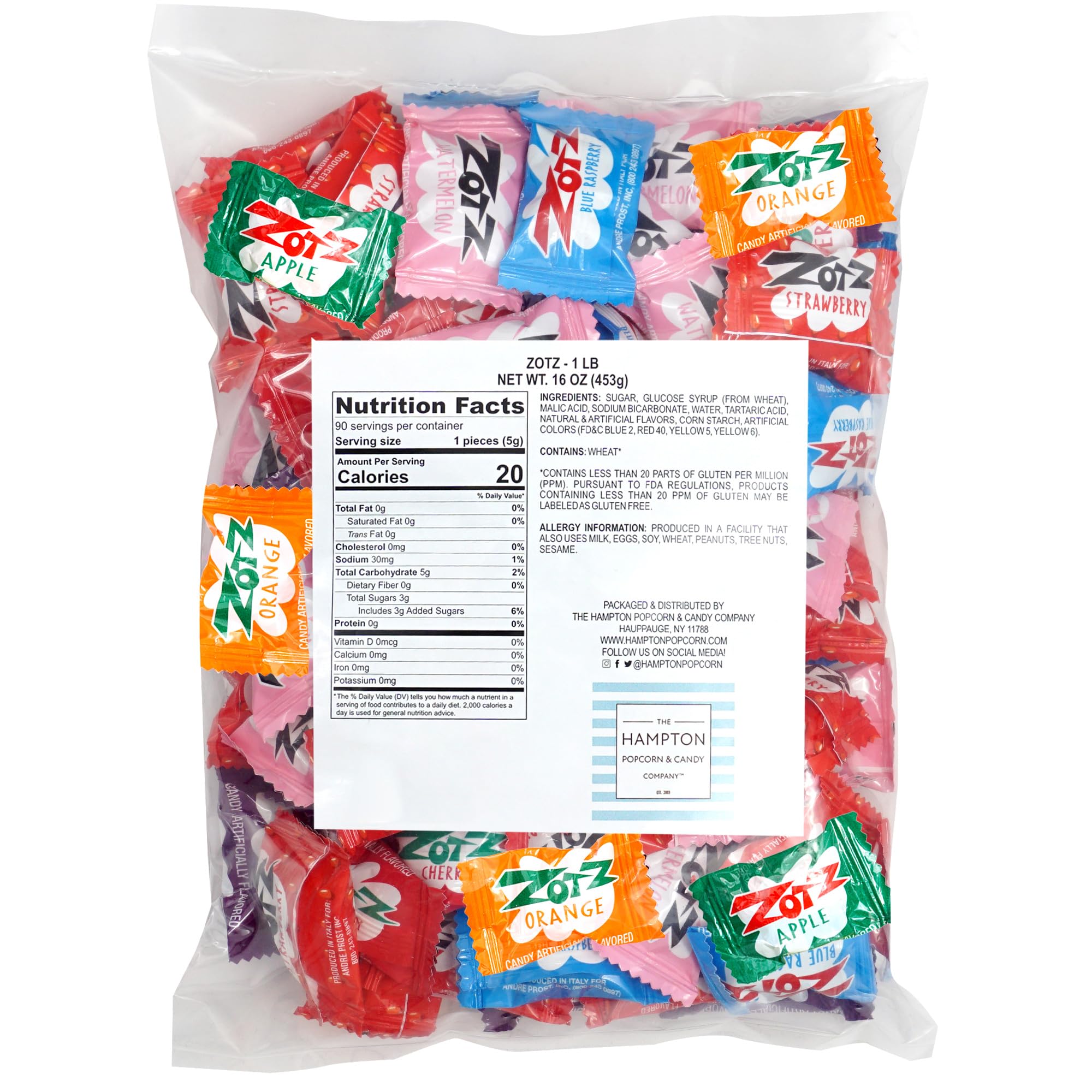 ♡Candy♡ページ Amazon.com: Zotz Fizz Candy, 1lb Bulk Bag (Approx. 90 Pieces), 7