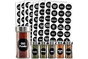 Talented Kitchen 144 Spice Labels: Your Ultimate Culinary Companions