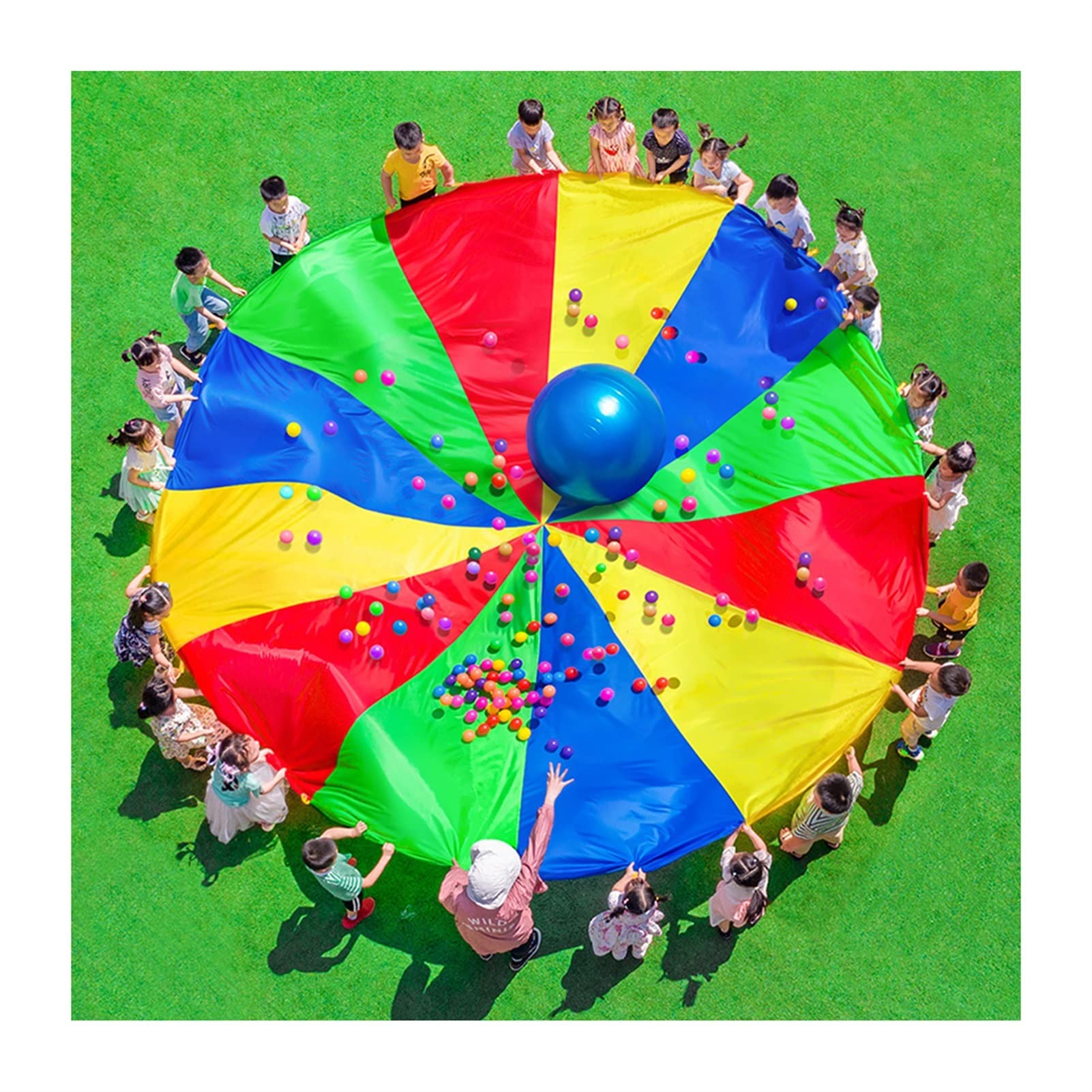 Buy Parachute Games For Kids Balance & Coordination Training Rainbow