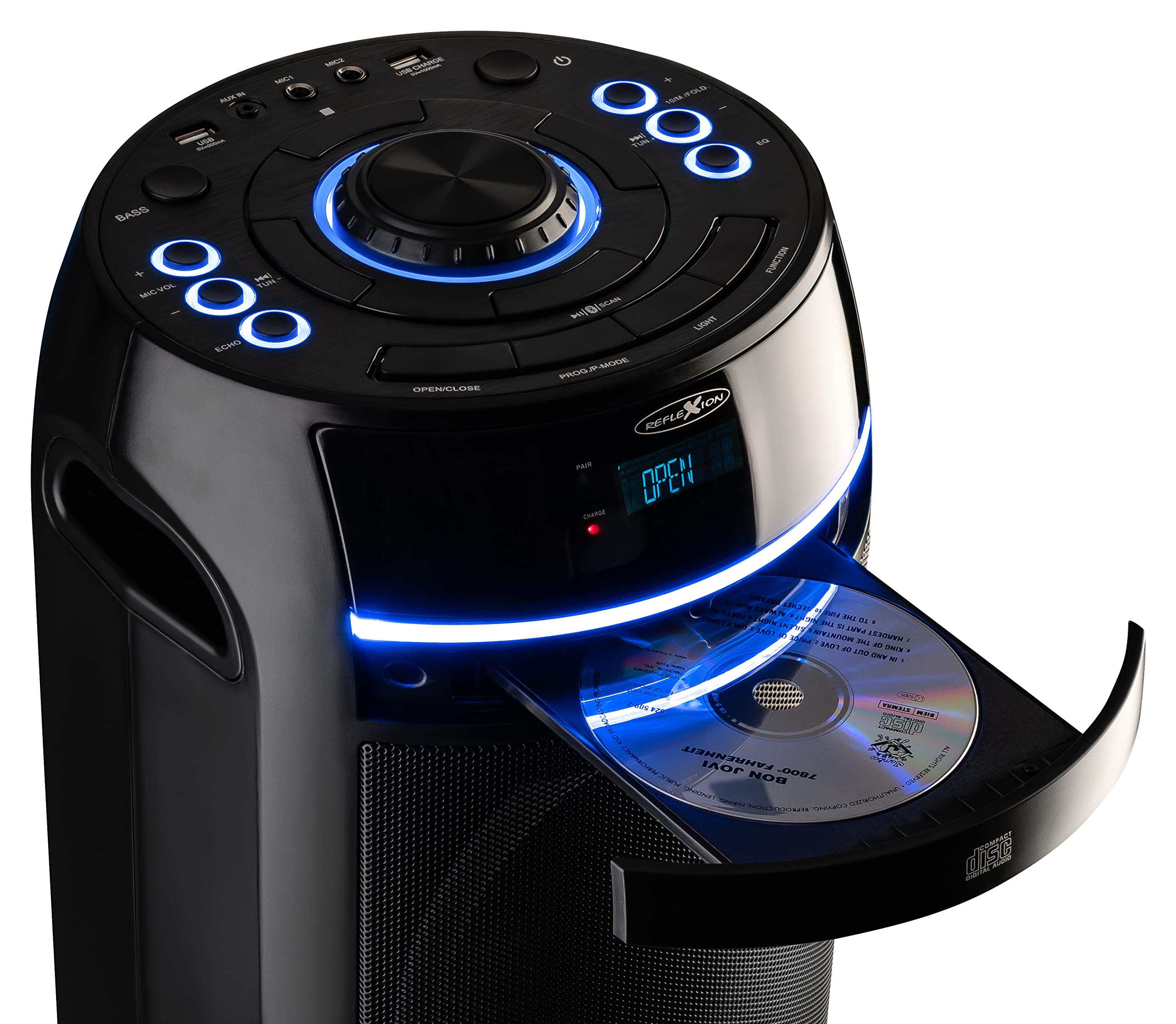 REFLEXION PSX11BT - Altoparlante portatile, Bluetooth 5.3, con FM/USB