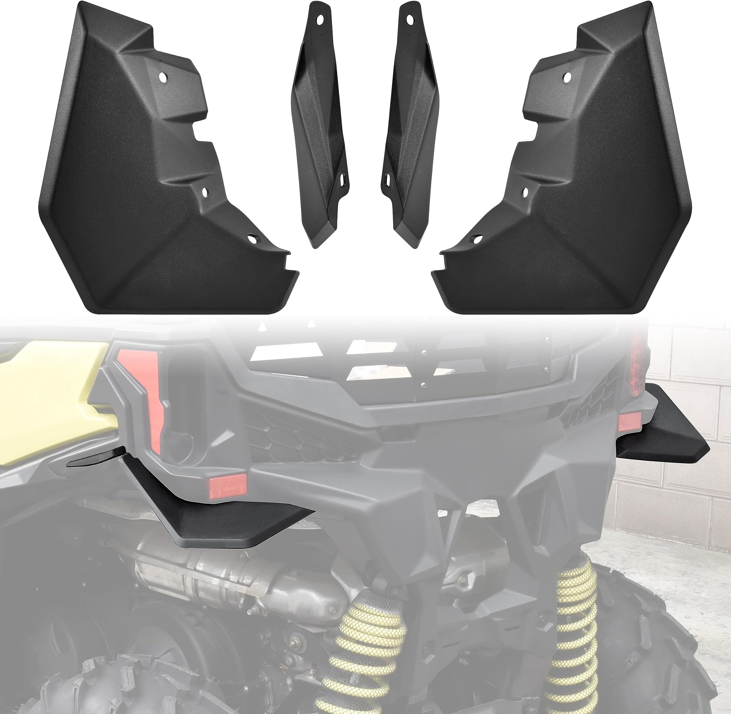 SAUTVS Fender Flare Rear Extensions for Maverick Trail