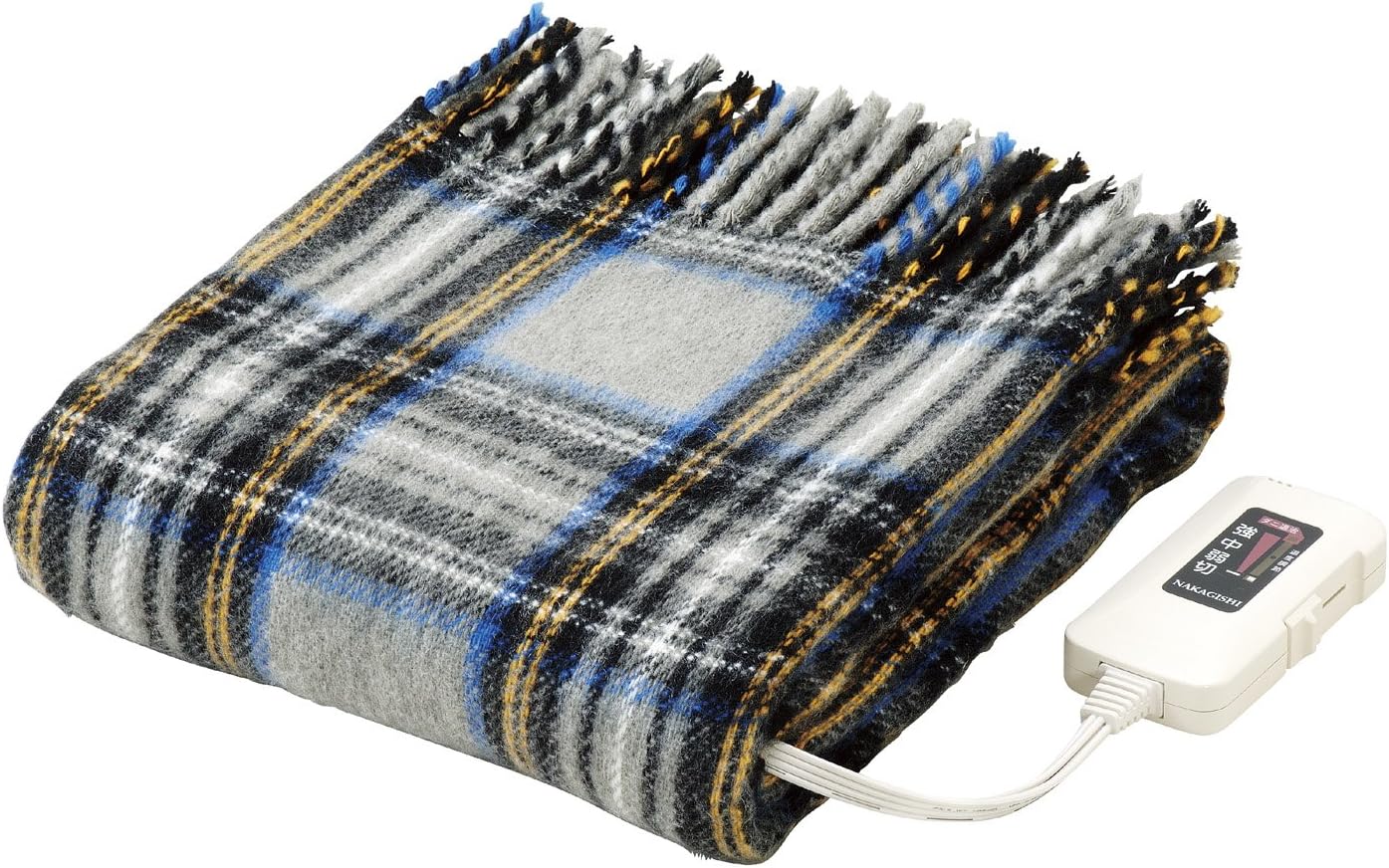 Nakagishi Electric Blanket 140×82cm NA-052H-GY1 Japan Import (Grey)