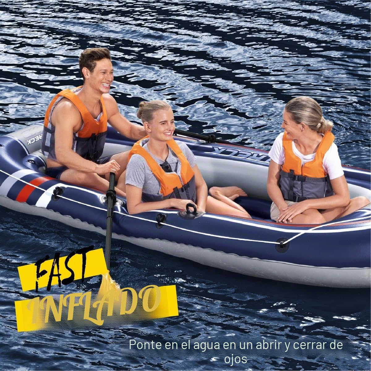 Bestway Barco Inflable Hydro-Force Treck