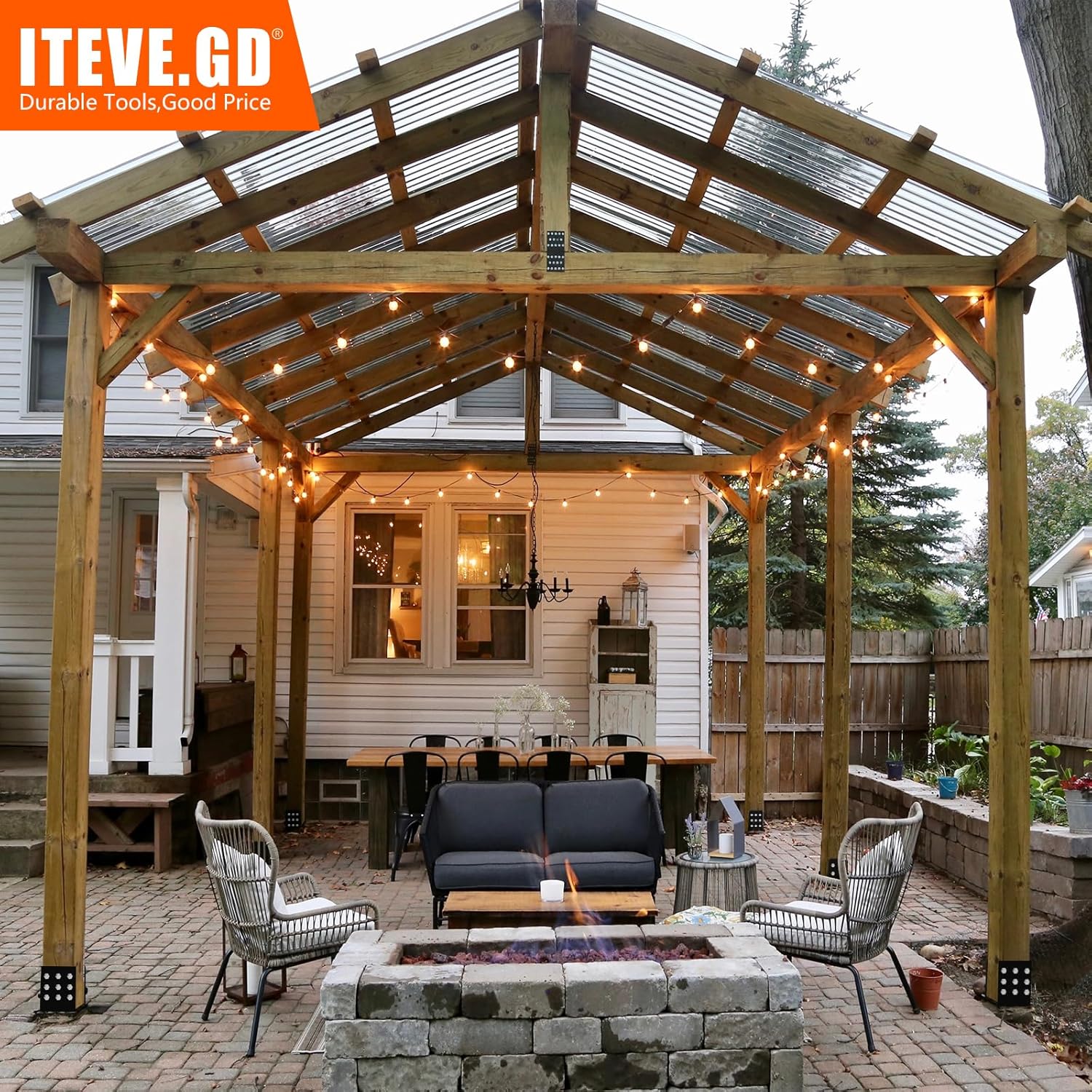 2pcs Wet Concrete Post Anchors,6x6 6x8 Mailbox Post Protector Brackets,Heavy Duty Sttel Solid Rebar Wood Fence Post Base with Screws