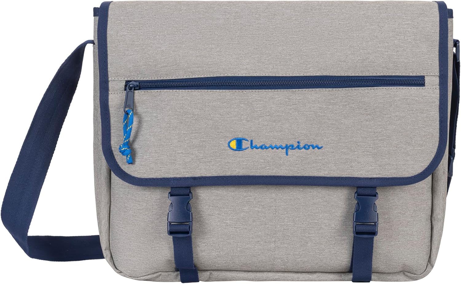 Champion Phase Messenger Bag With Padded Laptop Sleeve, Adjustable Strap for Work, Travel, Office
