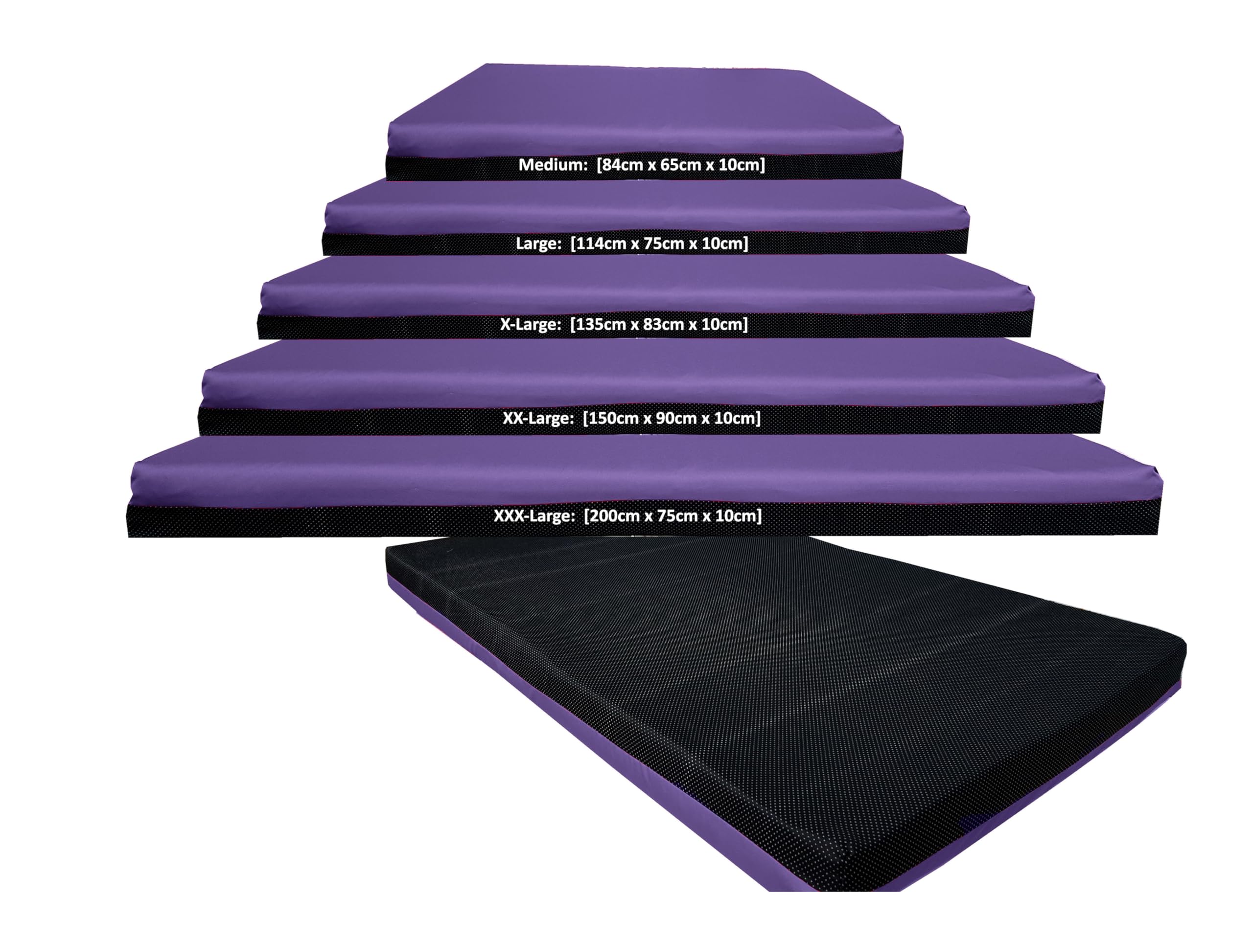 NSLIP-GYM-MAT-HD-PUR-L Purple