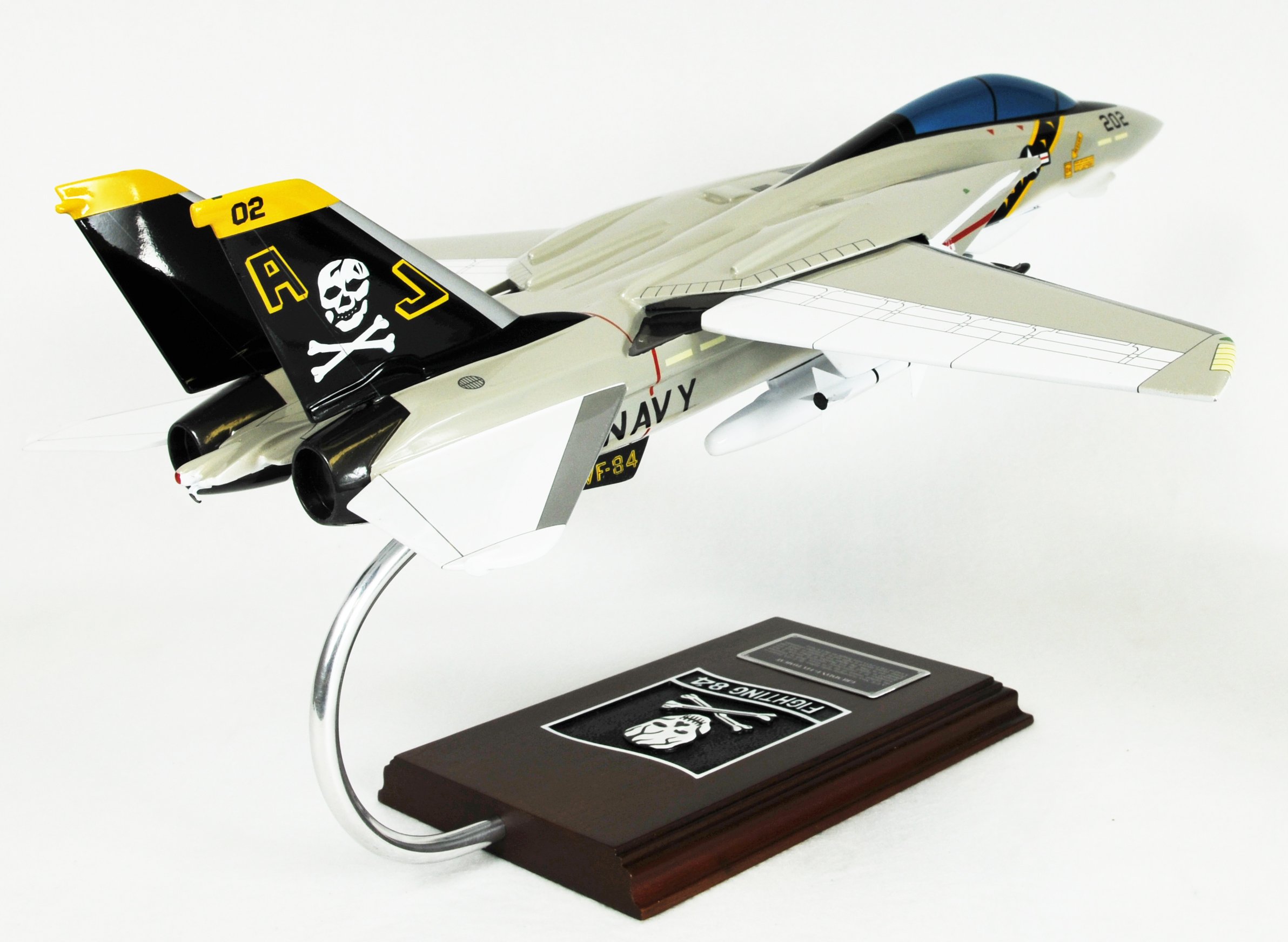 ホビーマスターGrumman F-14 TOMCAT“Jolly Rogers” Grumman F-14A Tomcat 160382/AJ 202, VF-84 Jolly Rogers, USS