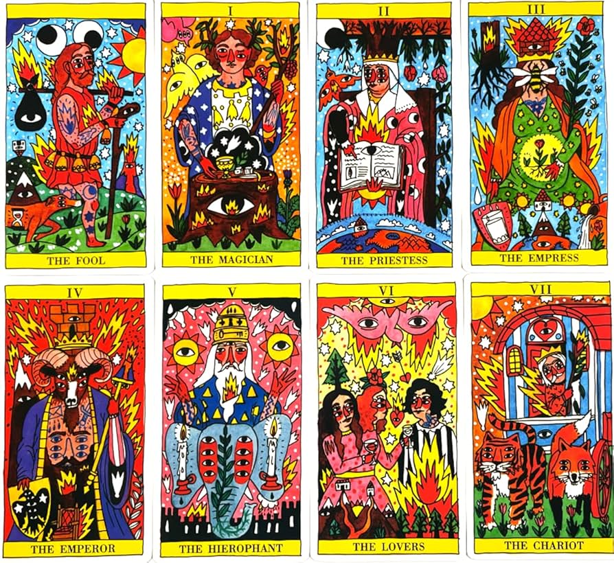 Amazon.co.jp: I.I.J タロットカード タロット・デル・フエゴ