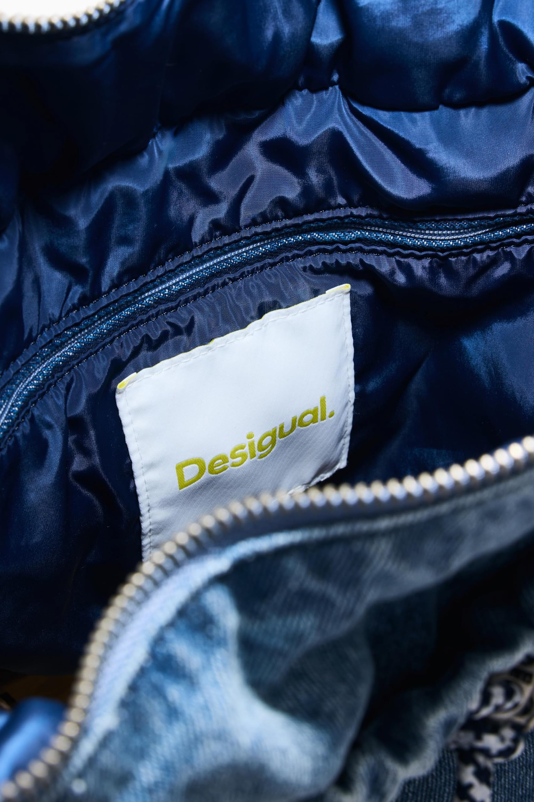 Desigual Zaino Donna Blu One Size