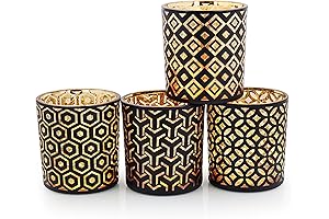 Vaso para Vela de Vidrio de 7oz SHMILMH