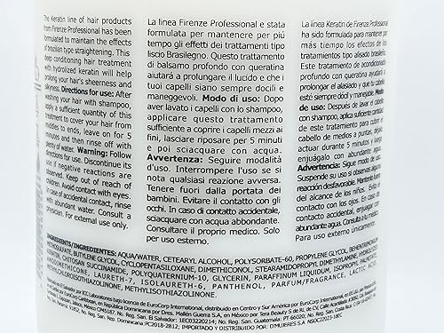 Miniatura 2 de Firenze Professional Tratamiento de máscara de queratina 33.8 oz - Brillo de labios estrellado libre 0.3 fl oz