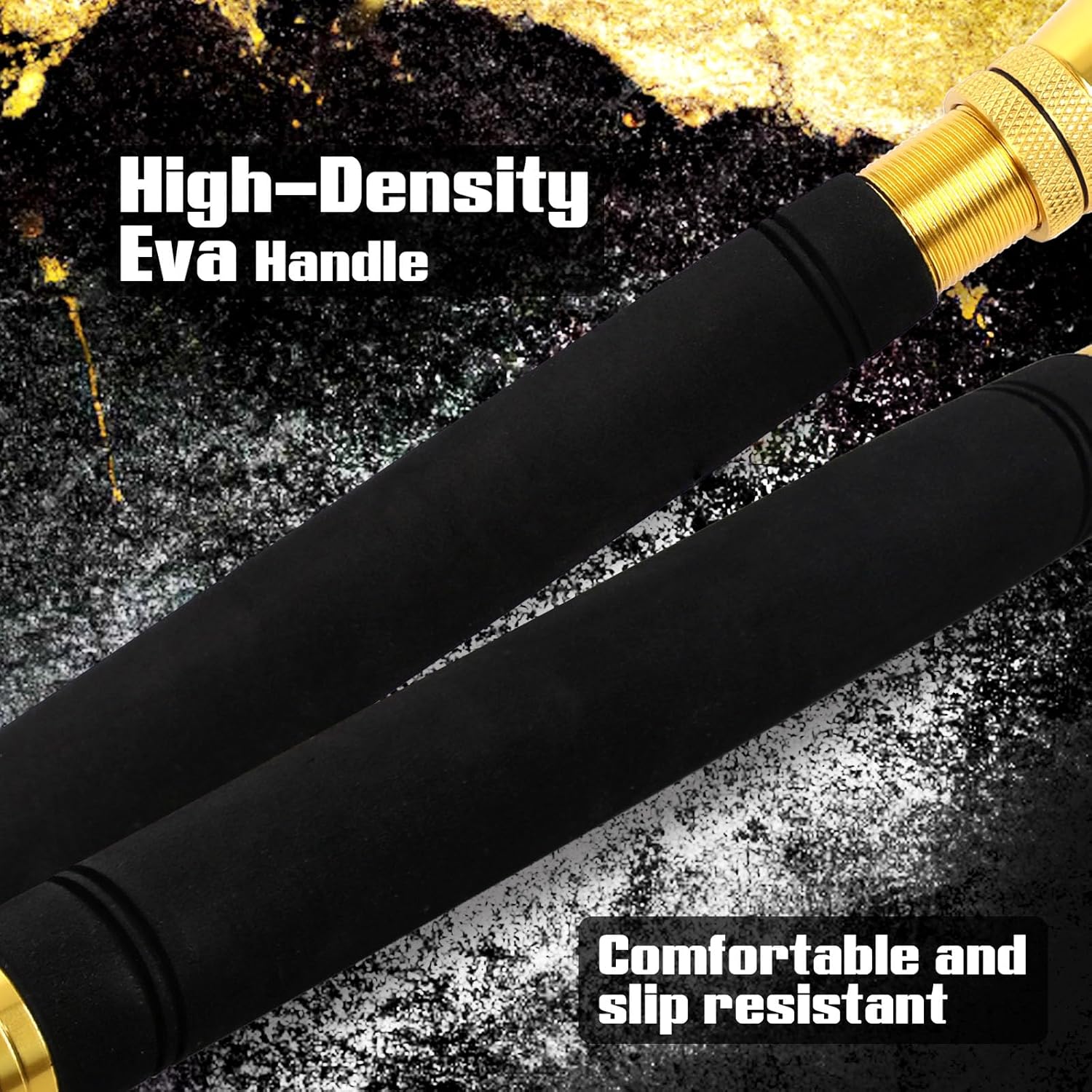 Fiblink 1 Piece/2 Piece Saltwater Fishing Rod Trolling Rod Big Game Boat Conventional Roller Guide Deep Drop Stand-Up Rod 5'6"/6'