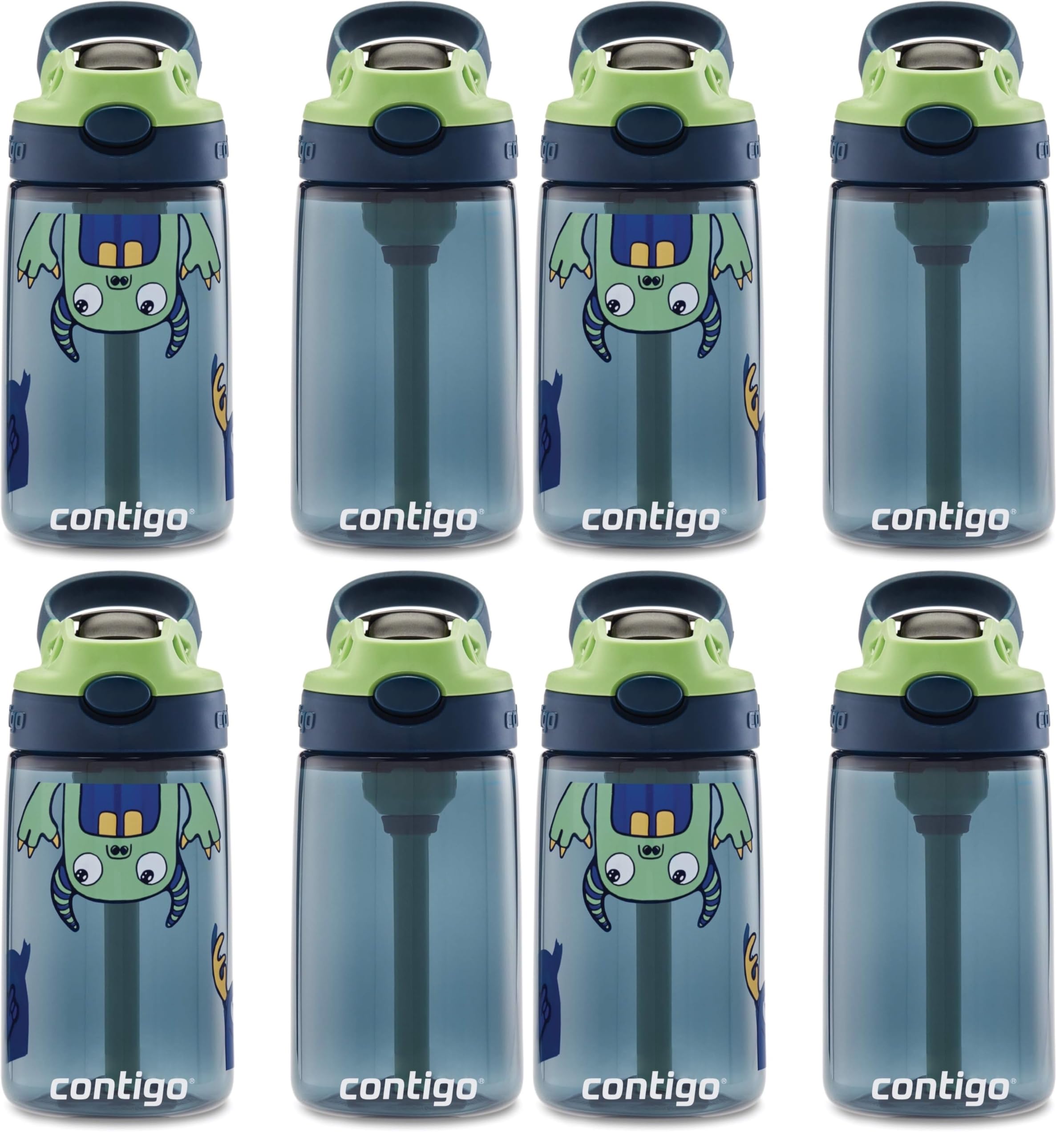 Contigo Aubrey Kids Water Bottle 14 oz (Pack of 8)