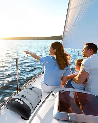 Miniatura 7 de IDRYBAG Mochila impermeable para viajes, kayak, canotaje, natación, embarque flotante de remo - Bolsa seca sumergible 35L55L85L