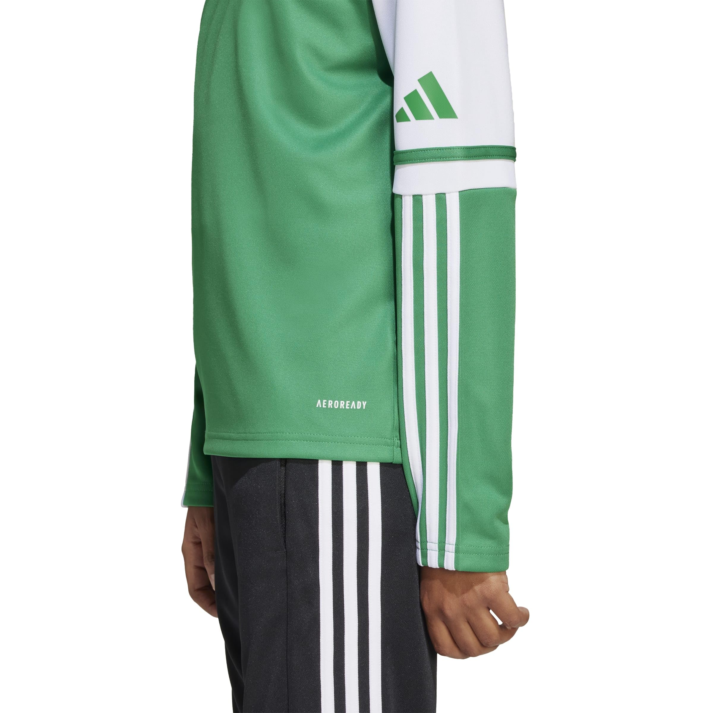 adidas Uniseks - dzieci Squadra25 Training Top Kids Sweatshirt, team green/white, 15-16 Years