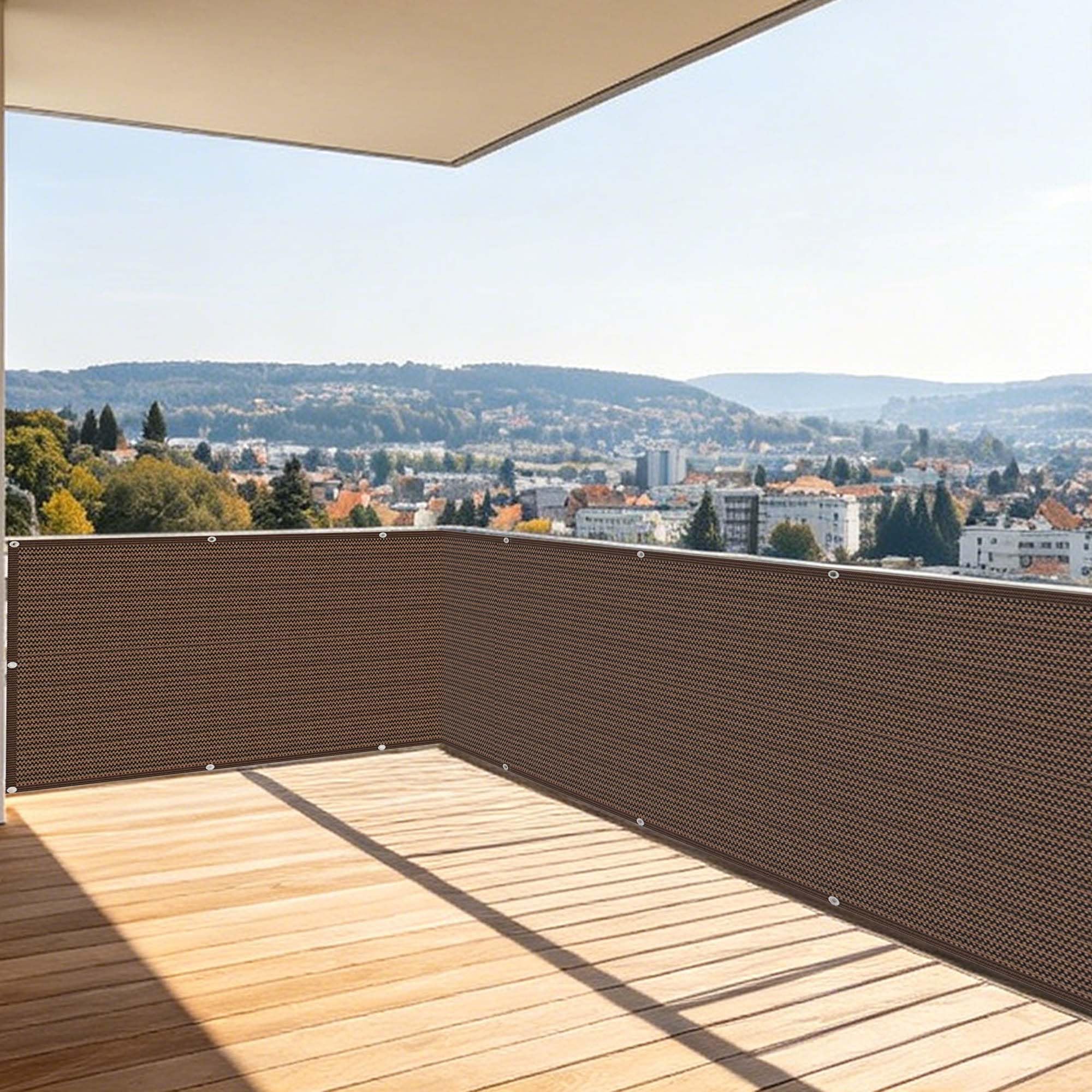 Voile d'ombrage de jardin 302x308 cm pour vos déjeuners sur la terrasse
