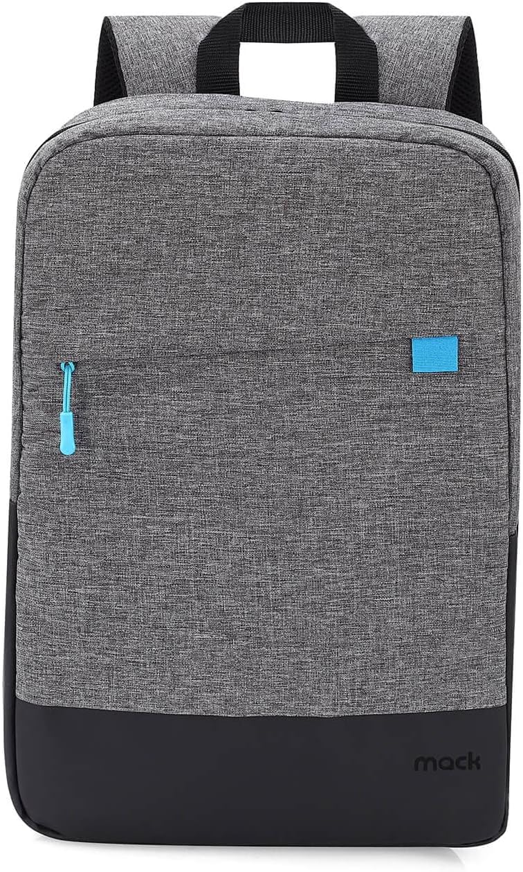 Mack Unicity MCC-605 Laptop Sırt Çantası, Profesyonel Sırt Çantası, Kadınlar ve Erkekler için Bilgisayar Çantası, 15.6 inç Notebook Çantası, Gri