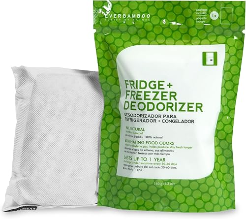 Desodorante para refrigerador y congelador con carbón de bambú natural. Tus sobras se están convirtiendo en sobras