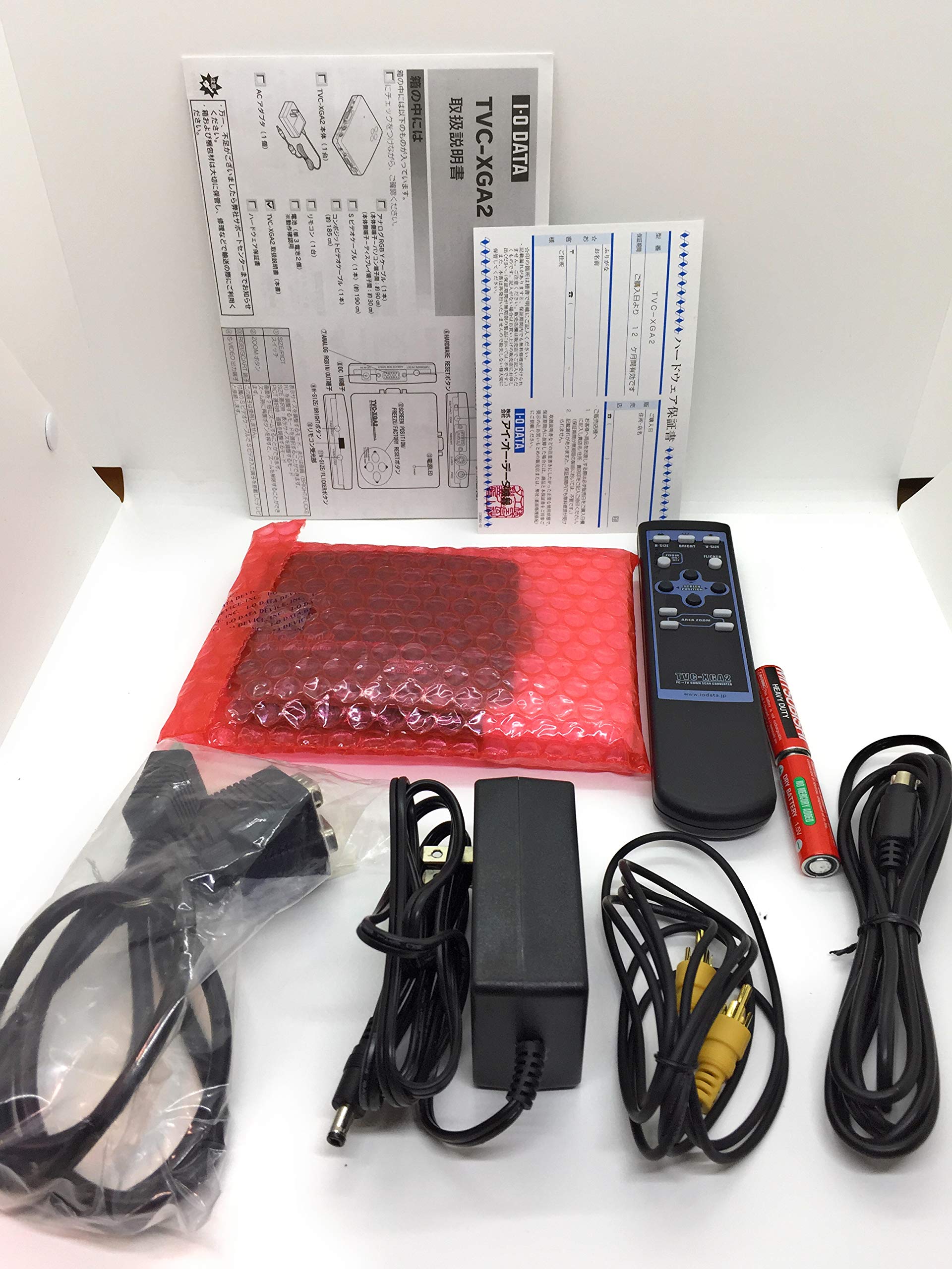 ダウンコンバータ TVC-XGA2 自作RGBケーブル付き ダウンコンバータ TVC-XGA2 RGBケーブル付き 自作品