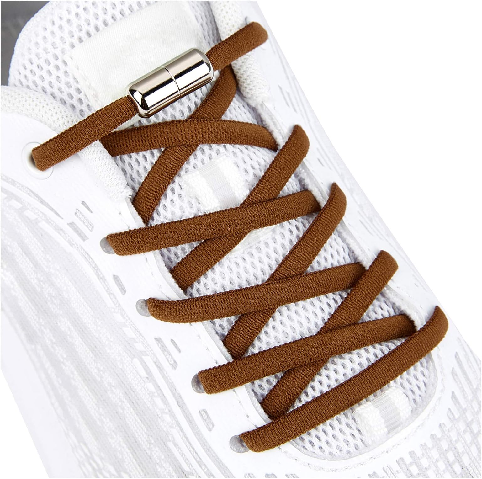 Elastic Shoe Laces for Kids and Adults Sneakers,Elastic No Tie Shoelaces