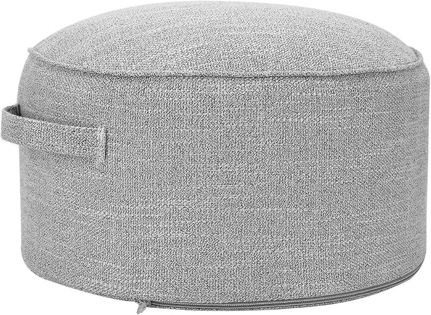 Linen Cushion-Round Linen Cushion Sofa Chair Floor Mat Pillow Tatami for Home Balcony Bay Window