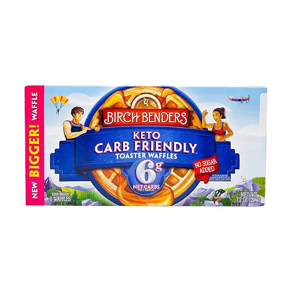 Toaster Waffles Keto 6 Count, 7.2 Ounce 1