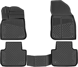 WALSER XTR Tailored Rubber Floor Mats Compatible with VW Touareg (CR7) 11/2017-Auj