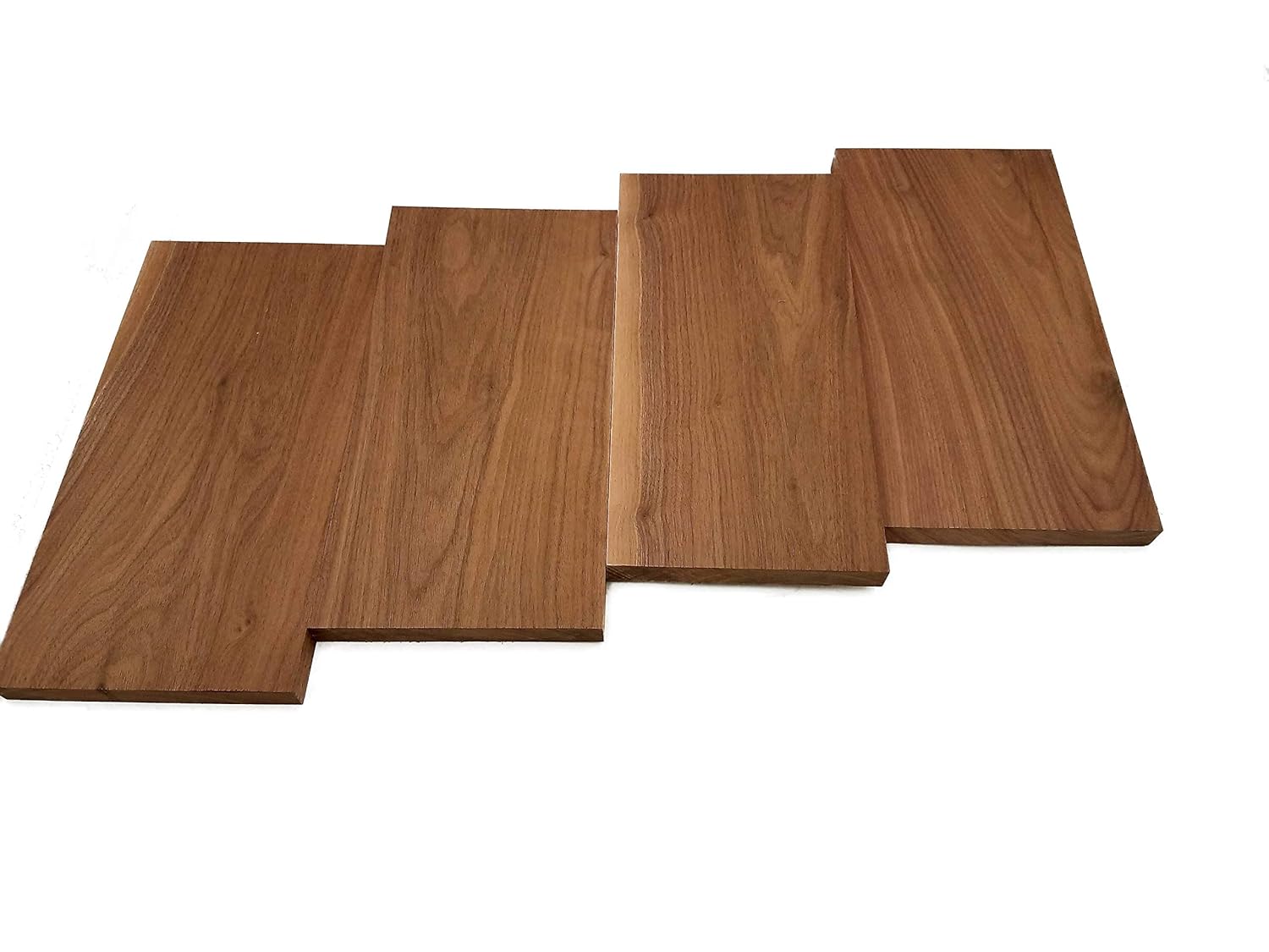 Barrington Hardwoods Black Walnut Lumber - 3/4" x 6" x 12" (4)